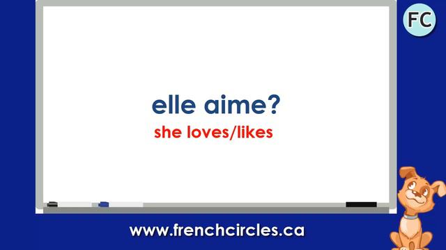 Le Verbe Aimer au Présent - To Love/like Present Tense - French Conjugation смотреть онлайн