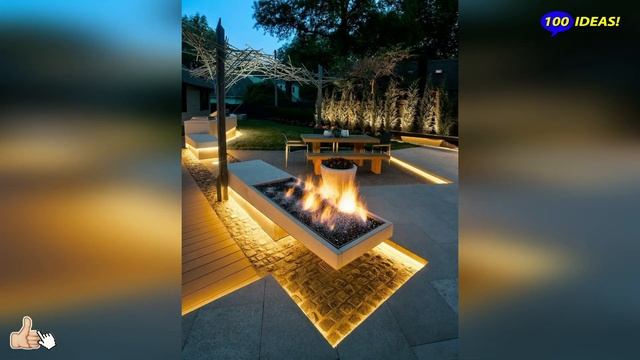 Landscaping ideas: Biofireplaces in the garden and backyard! 30 beautiful examples! смотреть онлайн