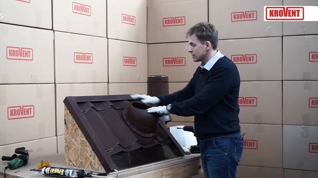 Монтаж KROVENT Base VT Wave смотреть онлайн