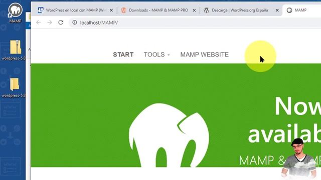 ? Cómo instalar WordPress en mi PC (MAMP ?) смотреть онлайн