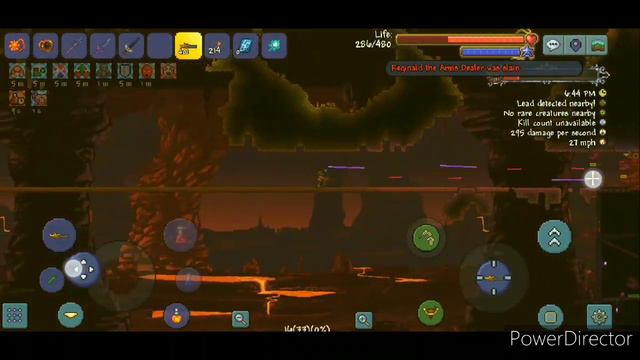 Flesh and Torches... || Terraria Mobile Expert Let's Play - Ep. 5 смотреть онлайн