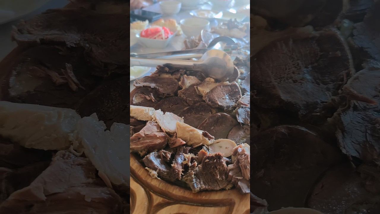 Бешбармак в чайхане "Mexnat Besbarmaq" на Черняевке пост Гишт Куприк смотреть онлайн