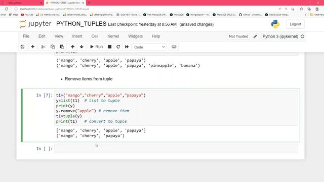 Python basics day 12-Tuples in python (part-2) смотреть онлайн