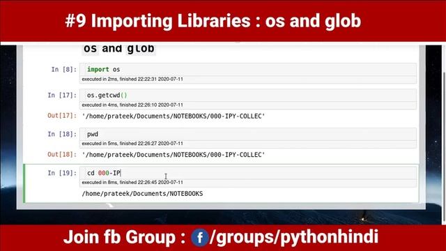 #9 Python Standard Library `os` and `glob` смотреть онлайн