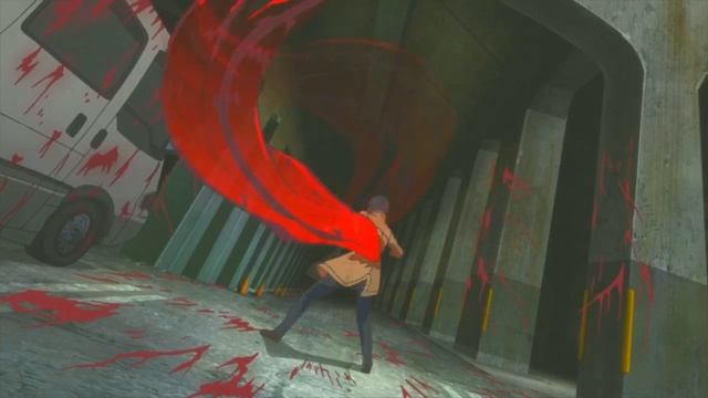 Tokyo Ghoul - Kaneki vs Nishio epic fight (fixed colors) смотреть онлайн