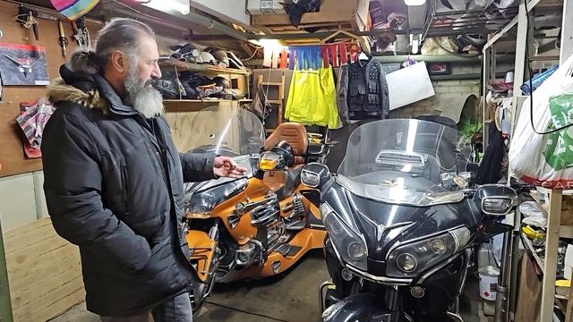 Испытание катализатора топлива Резотон на мотоцикле HONDA GOLD WING