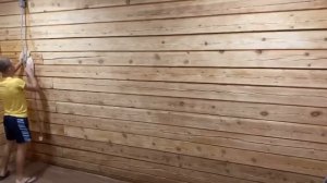 Покраска бруса. От А до Я за 6 минут. Столько ответов в другом видео ты не найдёшь. Спальня 2 часть