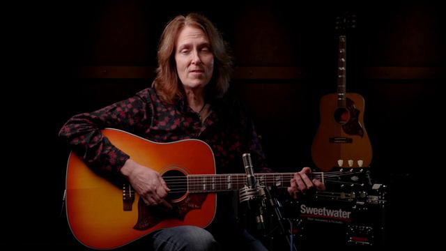 Epiphone Inspired By Gibson Hummingbird Acoustic Guitar Demo смотреть онлайн