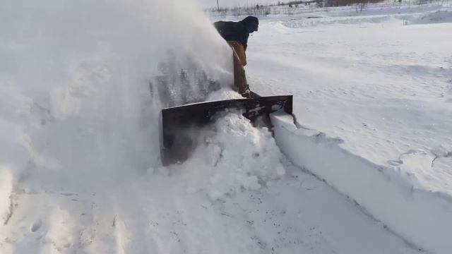 Самодельный 4×4 трактор с самодельным ротором. смотреть онлайн