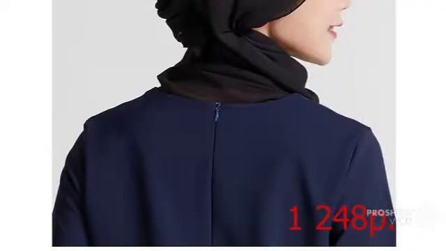 Благонравное мусульманское платье с принтом - Одежда с AliExpress смотреть онлайн