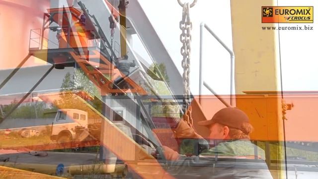 EUROMIX CROCUS COMPACT 2 | Монтаж завода смотреть онлайн