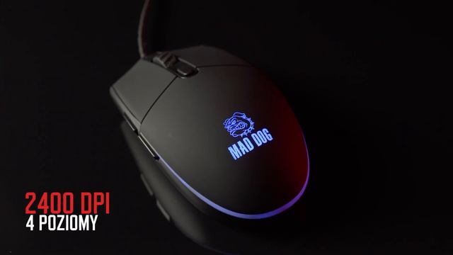 Nowa mysz dla gracy MAD DOG GM160! 🔥 смотреть онлайн
