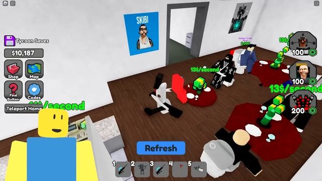 I BECAME *COMMANDER* OF THE CAMERAMAN ARMY IN ROBLOX (Skibidi Toilet Tycoon) смотреть онлайн