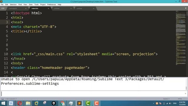 Sublime Text Tutorials 5 - How to show and hide Menu, Minimap , Status Bar , Console and Side bar смотреть онлайн