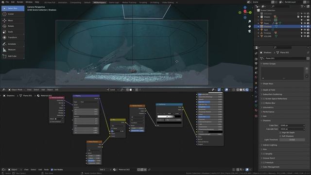 Underwater Volumetrics in Blender (Tutorial) смотреть онлайн