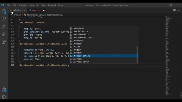Build a Complete Responsive Personal Portfolio using PHP, HTML,CSS,JAVASCRIPT || PART #4 Coding смотреть онлайн