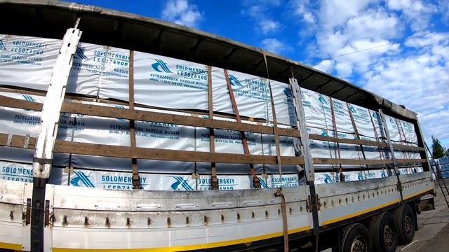 Замена резины. Загрузка доской на Финляндию смотреть онлайн