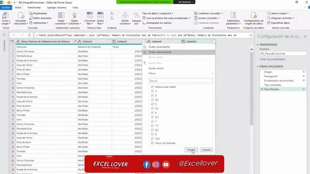 ⭐️ Transformación de datos en Excel Power Query (Ejercicio 1) | Excel Lover смотреть онлайн