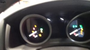 How to reset oil maintenance  or service light resetting on Toyota Land Cruiser