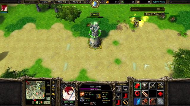 Warcraft III Gaming: Fight Of Anime - Erza смотреть онлайн