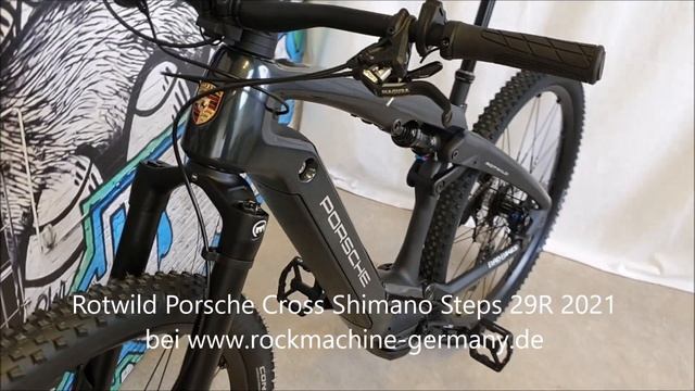 Rotwild Porsche Cross Shimano Steps EP8 29R Magura Boltron 100 FOX FLOAT Elektro Mountain Bike 2021