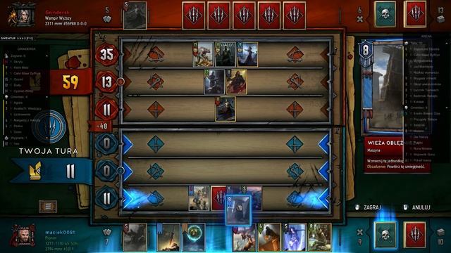 Gwint - Arena #8/E5 - Final Boss! - Sklep for the win? смотреть онлайн