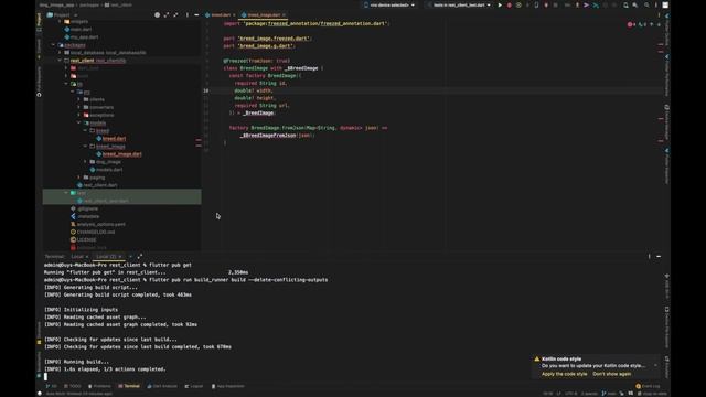 Flutter Tutorial #1: REST Api integration - Freezed, Json Serializable, Retrofit смотреть онлайн