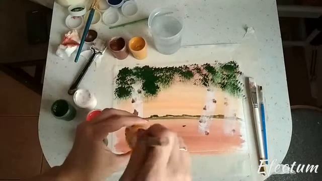 Рисование с детьми. Березы смотреть онлайн