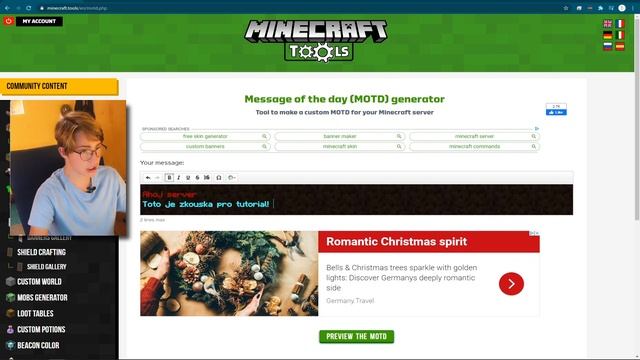JAK NASTAVIT IKONKU A MOTD! | Server Tutorial #5 | HonzaTube смотреть онлайн