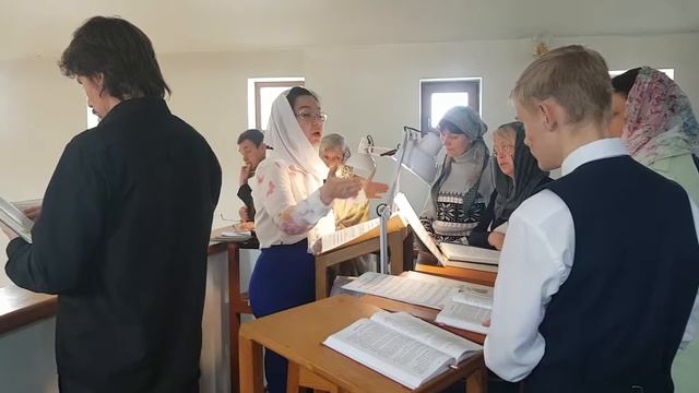Великая Суббота. Господа пойте и превозносите во вся веки смотреть онлайн