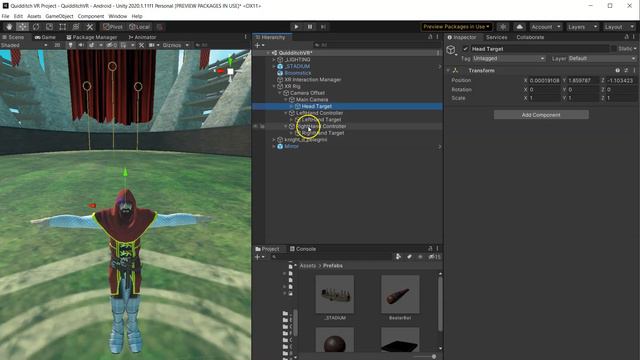 Oculus Quest 2 Development with Unity- Quidditch VR Part 2: Full Body VR with FINAL IK смотреть онлайн