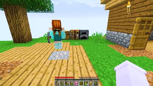 Playing As My BIGGEST HATER On ONE BLOCK! смотреть онлайн