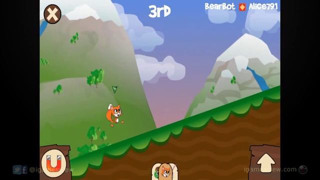 Fun Run - Multiplayer Race - iPhone & iPad Gameplay Video смотреть онлайн