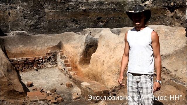 Культурный слой 18-19 веков вскрыт археологами во дворе Дома крестьянина в Нижнем Новгороде смотреть онлайн