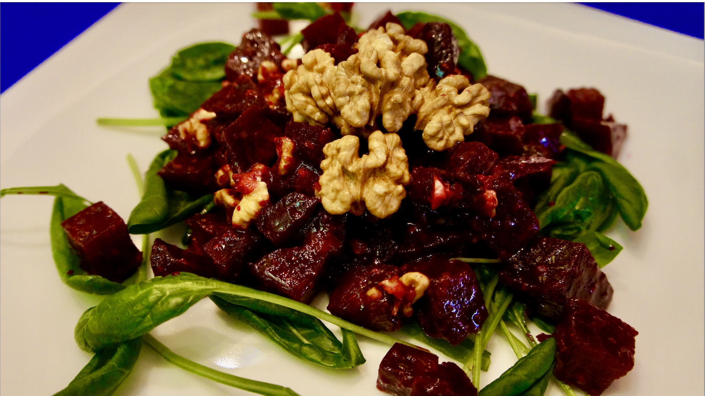 ПП салат со свёклой и шпинатом в оригинальной заправке ? смотреть онлайн