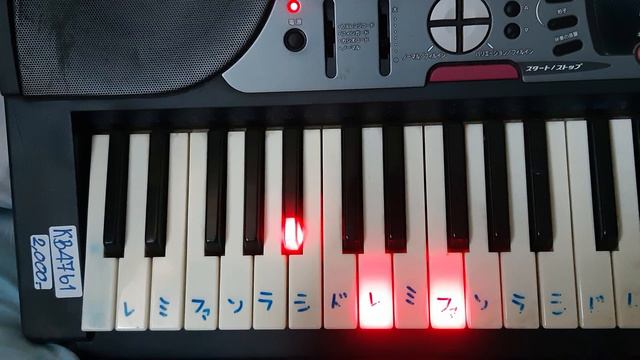 Angela Aki - Tegami haikei juugo no kimi e (Casio Lk-60 Ver) смотреть онлайн