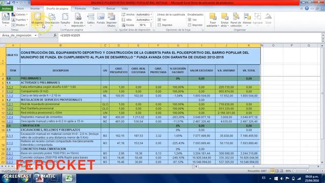 Cómo ajustar una hoja de calculo de excel para impresión? смотреть онлайн