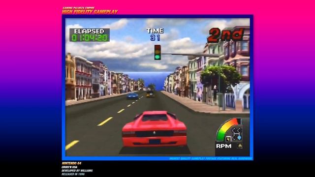 Cruis'n USA for Nintendo 64 (High Fidelity Gameplay) смотреть онлайн