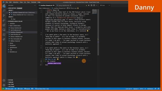 Obsidian collaboration with VS code смотреть онлайн