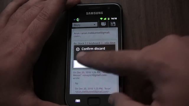 Android 2.2.1 Froyo Darky's V6.0 Gingerbread Edition Custom ROM on Samsung Galaxy S смотреть онлайн