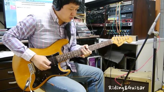 1977 Fender stratocaster 이경완 - 라이딩기타 смотреть онлайн