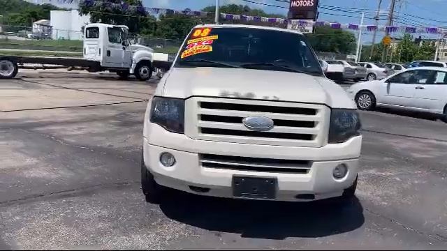 2008 Ford EXPEDITION EL LIMITED 4WD For sale at Ohio Motors in Cincinnati, Ohio смотреть онлайн