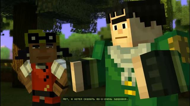 №1 Прохождение Minecraft Story Mode (Cтроим сторонника края) смотреть онлайн