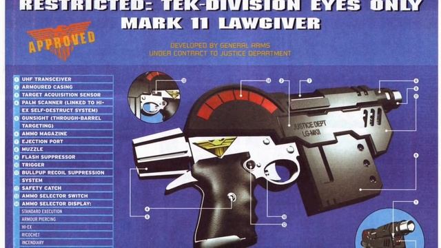Lawgiver MK1 & MK2 - Judge Dredd's Gun Explained смотреть онлайн