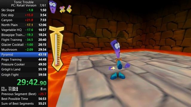 Tonic Trouble (PC) Any% in 56:39 by Osukarui [Former World Record] смотреть онлайн