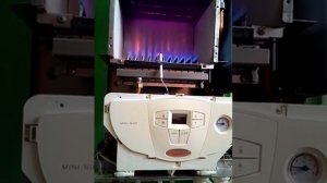 Котел Immergas Mini Nike 24 3 E с платой HDIMS11-IM01. Работа ГВС при прогретой камере сгорания