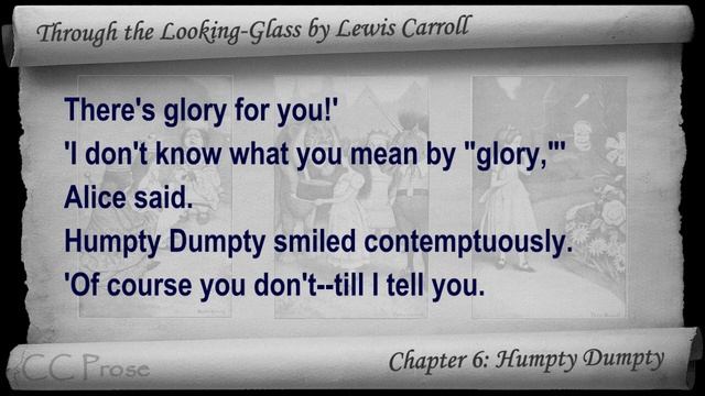 Chapter 06 - Through the Looking-Glass by Lewis Carroll - Humpty Dumpty смотреть онлайн