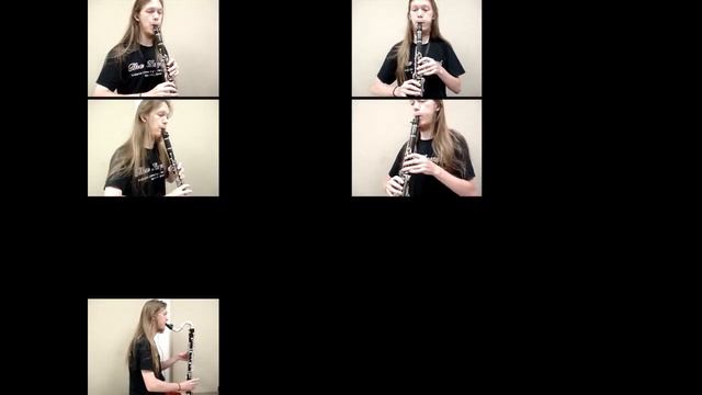 Scott Joplin - Antoinette (clarinet Multitrack)