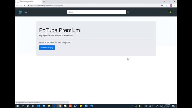 poTube Video Sharing Platform - Yueer Chen смотреть онлайн