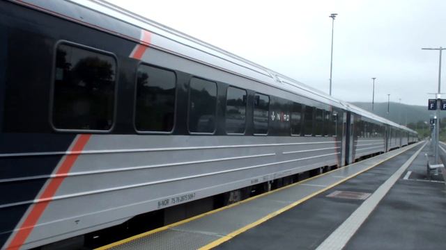 🇳🇴 Bodø Norway SJ Nord passenger trains Trondheim смотреть онлайн